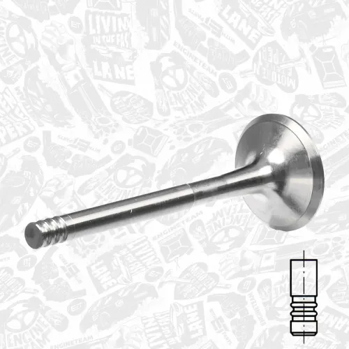 Auslassventil ET ENGINETEAM VE0063 Bild Auslassventil ET ENGINETEAM VE0063