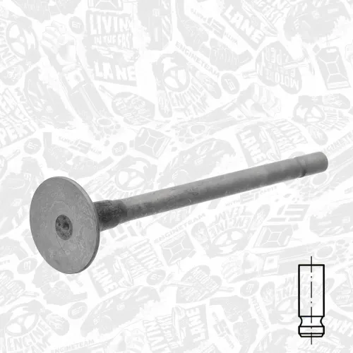 Nockenwellensatz Einlassseite Auslassseite ET ENGINETEAM HV0457VR1 Bild Nockenwellensatz Einlassseite Auslassseite ET ENGINETEAM HV0457VR1