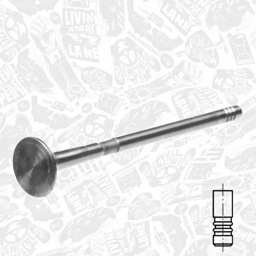 Auslassventil ET ENGINETEAM VE0065 Bild Auslassventil ET ENGINETEAM VE0065