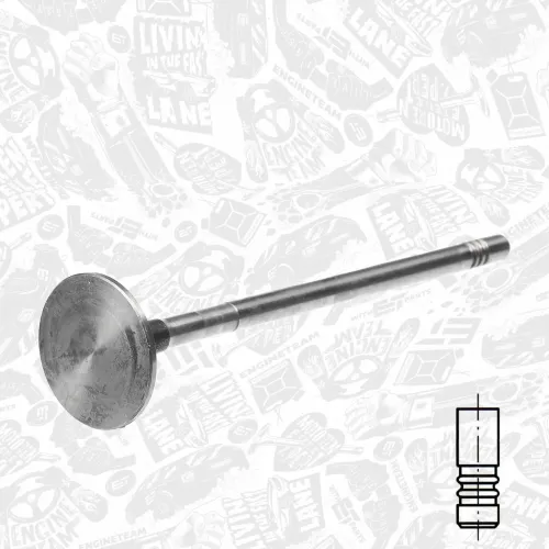 Auslassventil ET ENGINETEAM VE0067 Bild Auslassventil ET ENGINETEAM VE0067