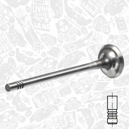 Auslassventil ET ENGINETEAM VE0071 Bild Auslassventil ET ENGINETEAM VE0071