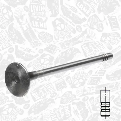 Auslassventil ET ENGINETEAM VE0071 Bild Auslassventil ET ENGINETEAM VE0071