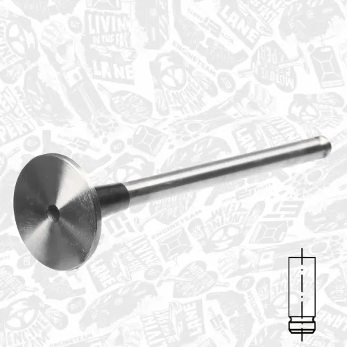 Auslassventil ET ENGINETEAM VE0083 Bild Auslassventil ET ENGINETEAM VE0083