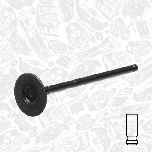 Auslassventil ET ENGINETEAM VE0111 Bild Auslassventil ET ENGINETEAM VE0111