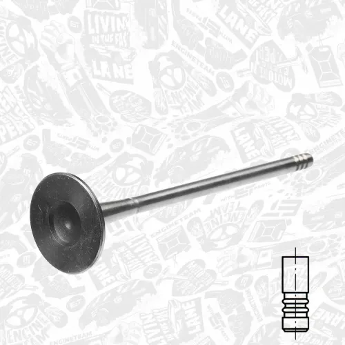 Auslassventil ET ENGINETEAM VE0118 Bild Auslassventil ET ENGINETEAM VE0118