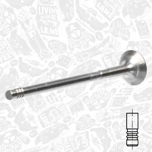 Auslassventil ET ENGINETEAM VE0134 Bild Auslassventil ET ENGINETEAM VE0134