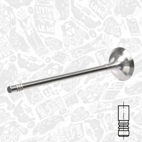 Auslassventil ET ENGINETEAM VE0135 Bild Auslassventil ET ENGINETEAM VE0135