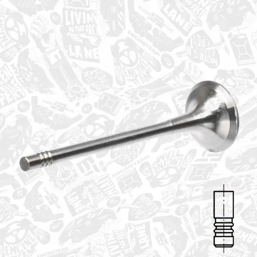 Auslassventil ET ENGINETEAM VE0136 Bild Auslassventil ET ENGINETEAM VE0136