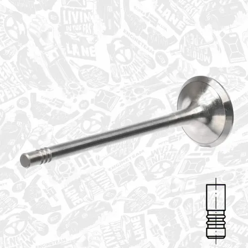 Auslassventil ET ENGINETEAM VE0137 Bild Auslassventil ET ENGINETEAM VE0137