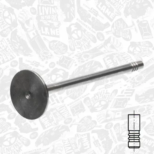 Auslassventil ET ENGINETEAM VE0137 Bild Auslassventil ET ENGINETEAM VE0137