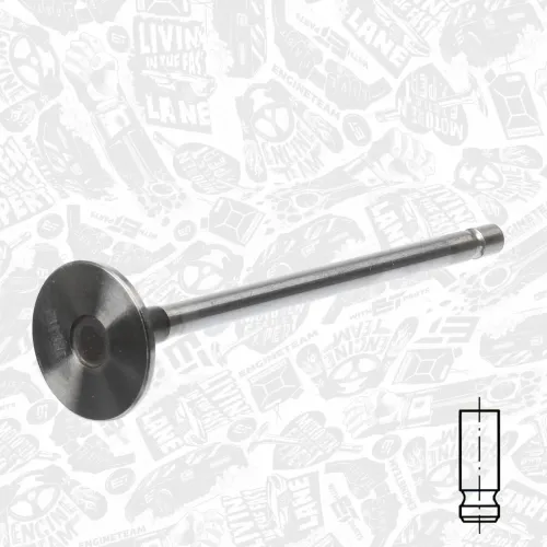 Auslassventil ET ENGINETEAM VE0138 Bild Auslassventil ET ENGINETEAM VE0138