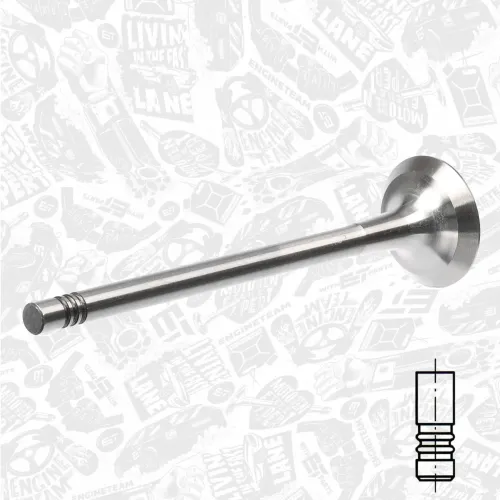 Auslassventil ET ENGINETEAM VE0150 Bild Auslassventil ET ENGINETEAM VE0150