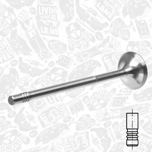 Auslassventil ET ENGINETEAM VE0157 Bild Auslassventil ET ENGINETEAM VE0157