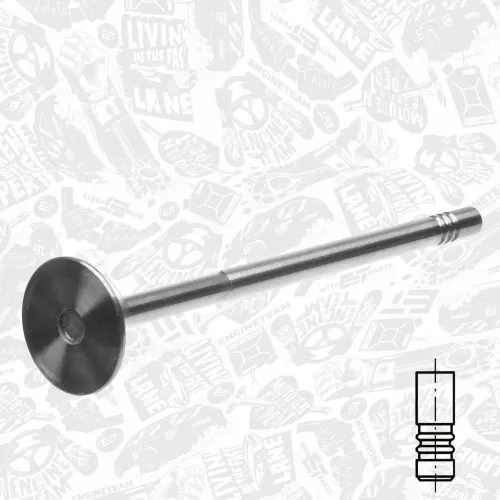 Auslassventil ET ENGINETEAM VE0157 Bild Auslassventil ET ENGINETEAM VE0157