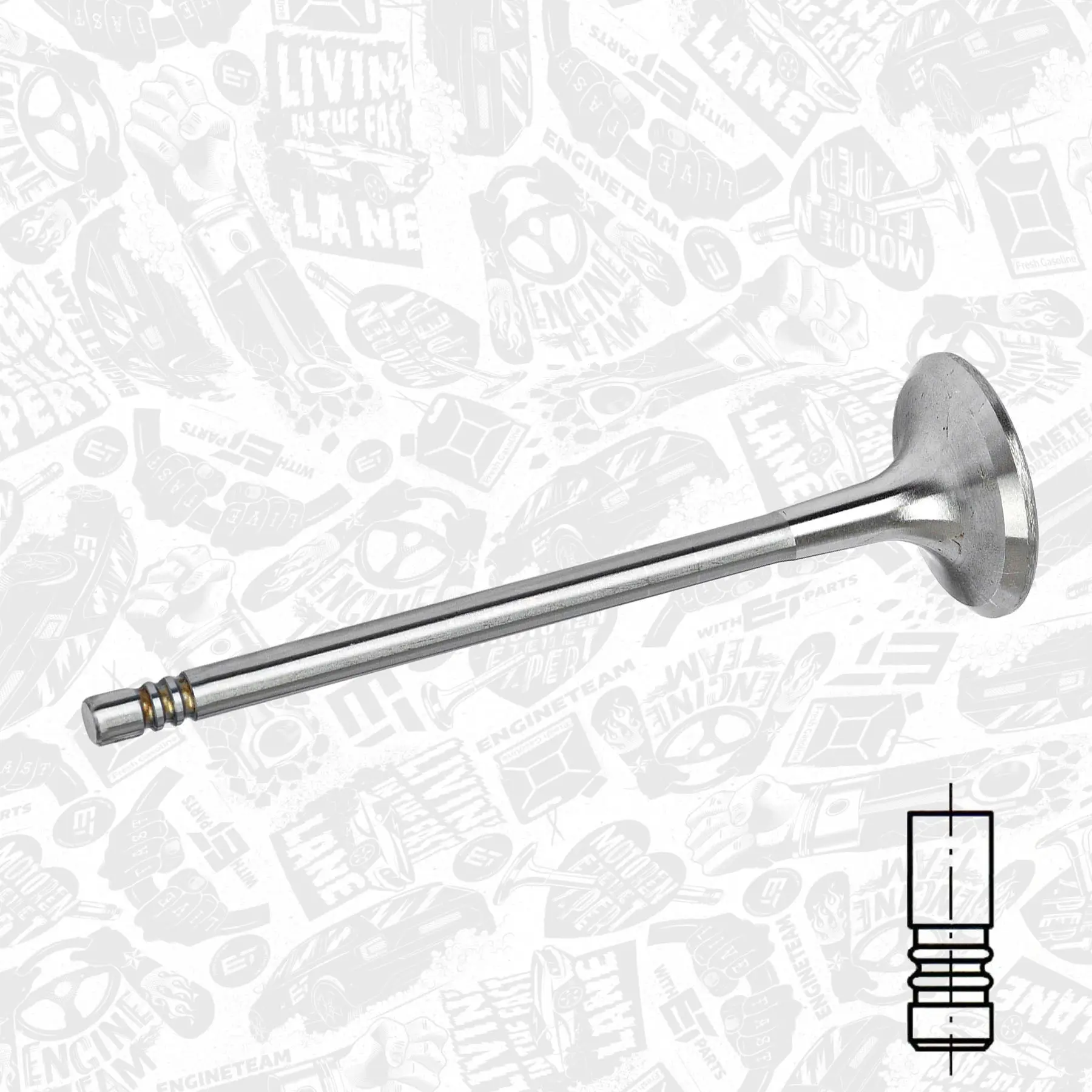 Auslassventil ET ENGINETEAM VE0166