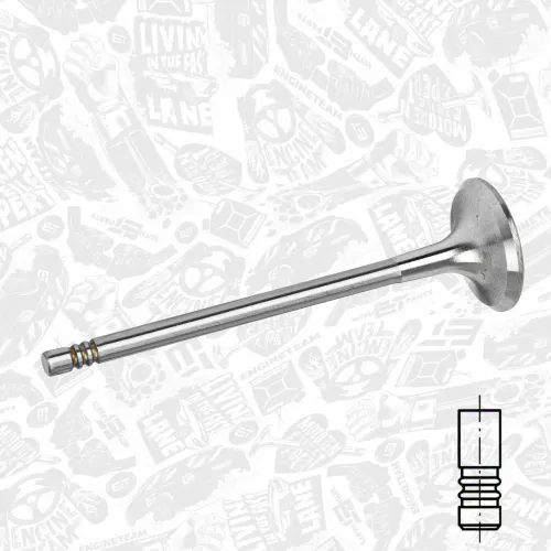 Auslassventil ET ENGINETEAM VE0166 Bild Auslassventil ET ENGINETEAM VE0166