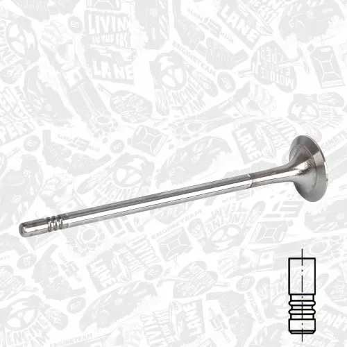 Auslassventil ET ENGINETEAM VE0167 Bild Auslassventil ET ENGINETEAM VE0167