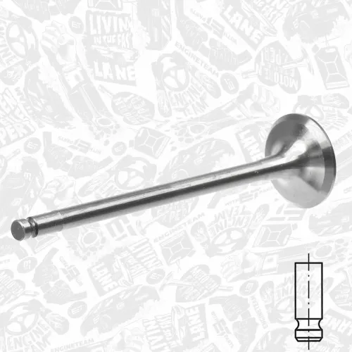 Auslassventil ET ENGINETEAM VE0169 Bild Auslassventil ET ENGINETEAM VE0169