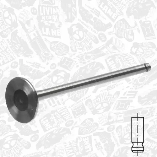 Auslassventil ET ENGINETEAM VE0169 Bild Auslassventil ET ENGINETEAM VE0169