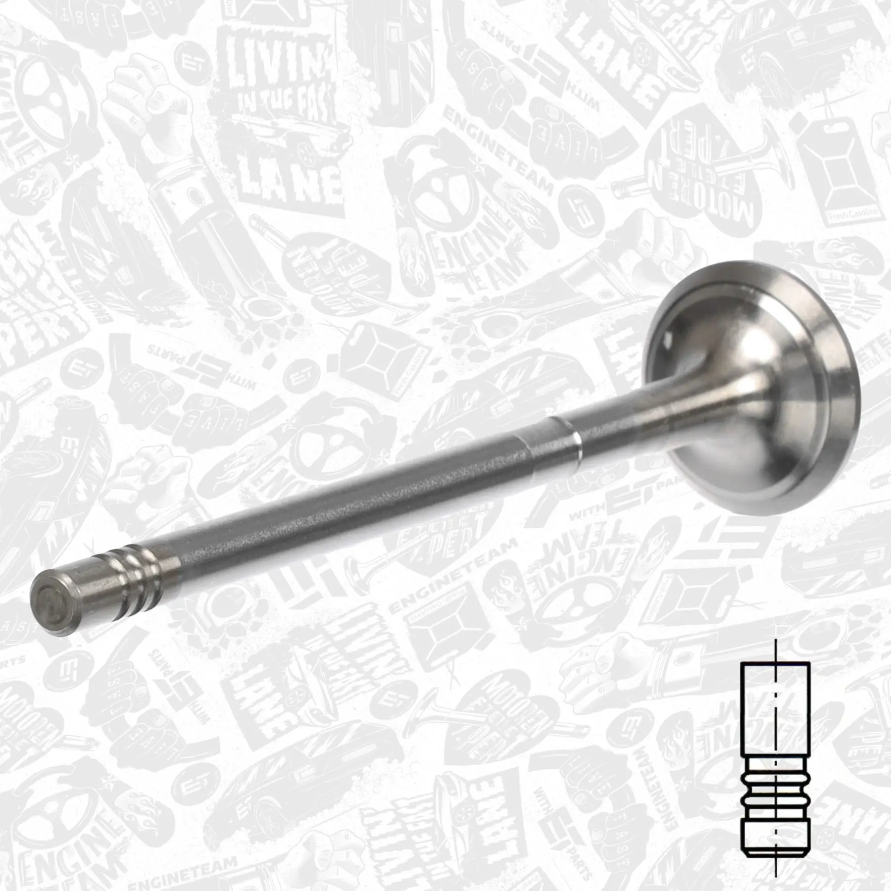 Auslassventil ET ENGINETEAM VE0173