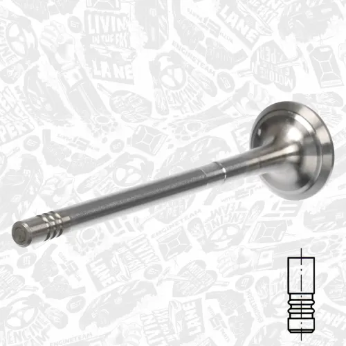 Auslassventil ET ENGINETEAM VE0173 Bild Auslassventil ET ENGINETEAM VE0173