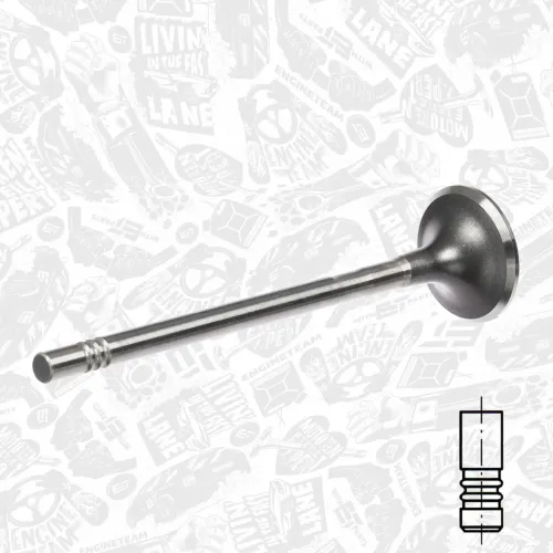 Auslassventil ET ENGINETEAM VE0174 Bild Auslassventil ET ENGINETEAM VE0174