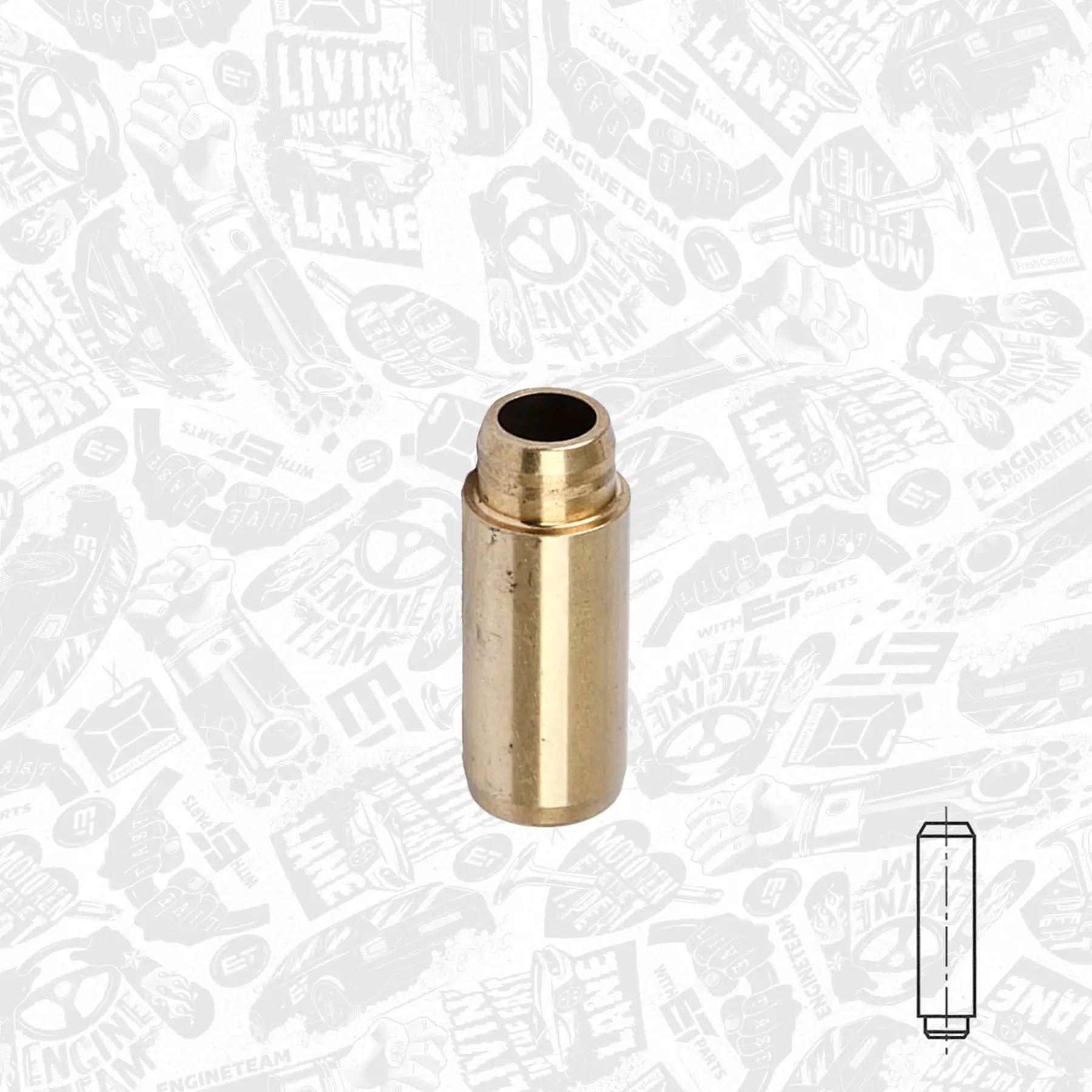 Ventilführung ET ENGINETEAM VG0042