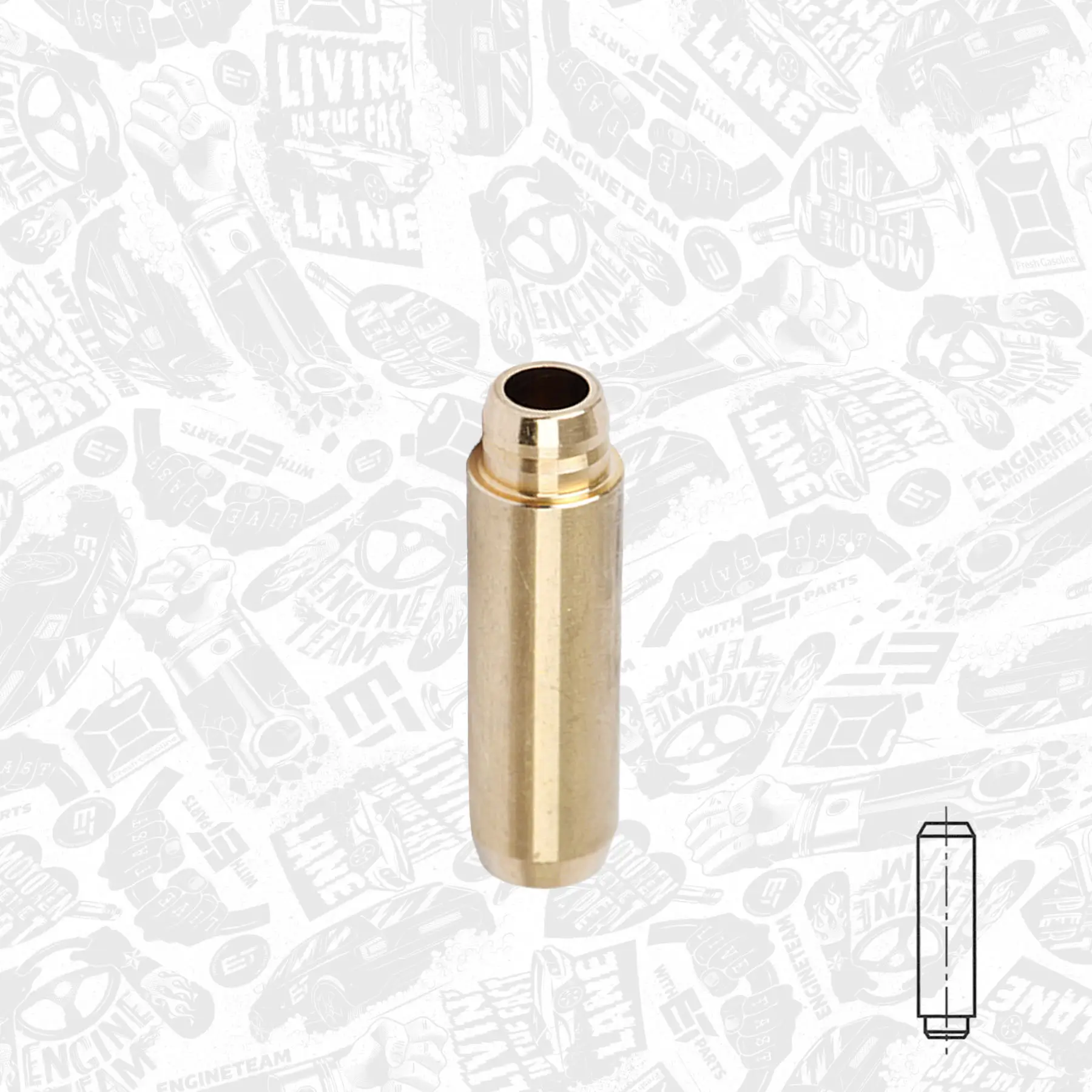 Ventilführung ET ENGINETEAM VG0043