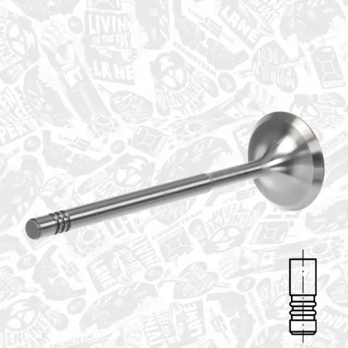 Einlassventil ET ENGINETEAM VI0049 Bild Einlassventil ET ENGINETEAM VI0049