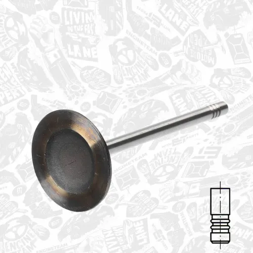 Einlassventil ET ENGINETEAM VI0067 Bild Einlassventil ET ENGINETEAM VI0067