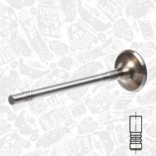 Einlassventil ET ENGINETEAM VI0076 Bild Einlassventil ET ENGINETEAM VI0076