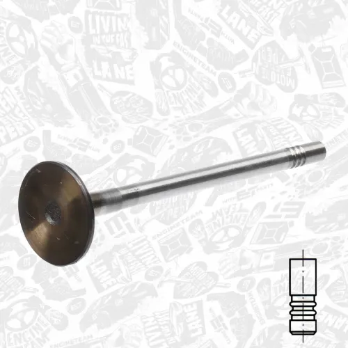 Einlassventil ET ENGINETEAM VI0076 Bild Einlassventil ET ENGINETEAM VI0076