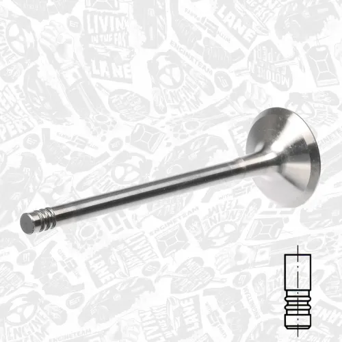 Distanzscheibe, Kurbelwelle ET ENGINETEAM LA002100 Bild Distanzscheibe, Kurbelwelle ET ENGINETEAM LA002100