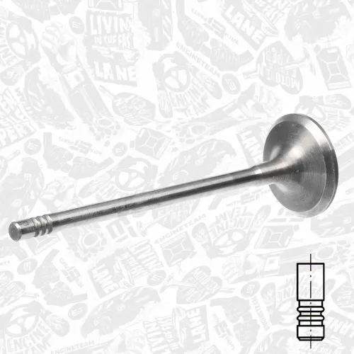 Nockenwellensatz Einlassseite Auslassseite ET ENGINETEAM HV0457VR1 Bild Nockenwellensatz Einlassseite Auslassseite ET ENGINETEAM HV0457VR1