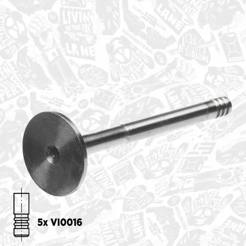 Ventilsatz, Einlass-/Auslassventil ET ENGINETEAM VS0003 Bild Ventilsatz, Einlass-/Auslassventil ET ENGINETEAM VS0003