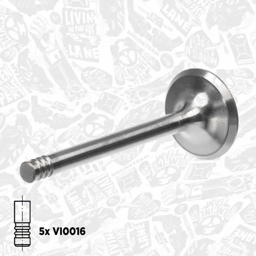 Ventilsatz, Einlass-/Auslassventil ET ENGINETEAM VS0003 Bild Ventilsatz, Einlass-/Auslassventil ET ENGINETEAM VS0003