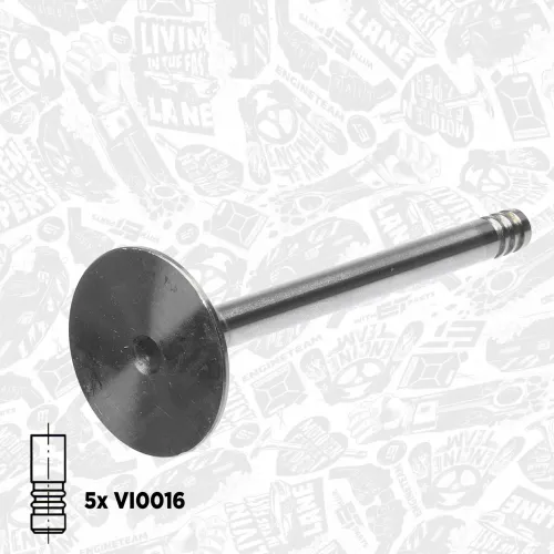 Ventilsatz, Einlass-/Auslassventil ET ENGINETEAM VS0003 Bild Ventilsatz, Einlass-/Auslassventil ET ENGINETEAM VS0003
