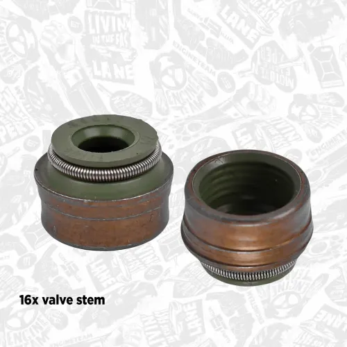 Ventilsatz, Einlass-/Auslassventil ET ENGINETEAM VS0006 Bild Ventilsatz, Einlass-/Auslassventil ET ENGINETEAM VS0006