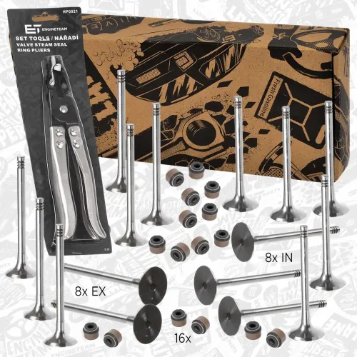 Kolbensatz ET ENGINETEAM PM010100VR1 Bild Kolbensatz ET ENGINETEAM PM010100VR1