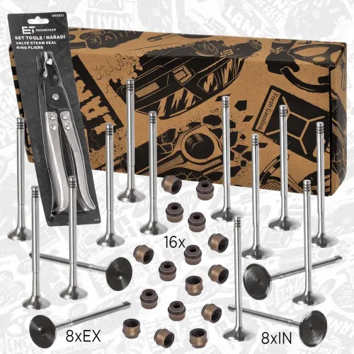 Nockenwellensatz Einlassseite Einlassseite Auslassseite Auslassseite ET ENGINETEAM HV0424 Bild Nockenwellensatz Einlassseite Einlassseite Auslassseite Auslassseite ET ENGINETEAM HV0424