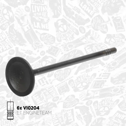 Ventilsatz, Einlass-/Auslassventil ET ENGINETEAM VS0050 Bild Ventilsatz, Einlass-/Auslassventil ET ENGINETEAM VS0050