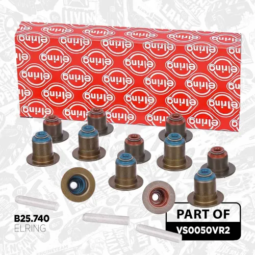 Ventilsatz, Einlass-/Auslassventil ET ENGINETEAM VS0050VR1 Bild Ventilsatz, Einlass-/Auslassventil ET ENGINETEAM VS0050VR1