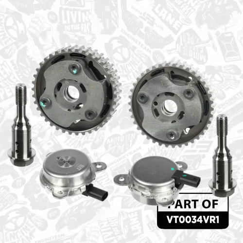 Nockenwellenversteller Einlassseite Auslassseite ET ENGINETEAM VT0034VR1 Bild Nockenwellenversteller Einlassseite Auslassseite ET ENGINETEAM VT0034VR1