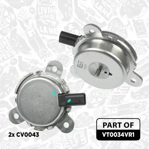 Nockenwellenversteller Einlassseite Auslassseite ET ENGINETEAM VT0034VR1 Bild Nockenwellenversteller Einlassseite Auslassseite ET ENGINETEAM VT0034VR1