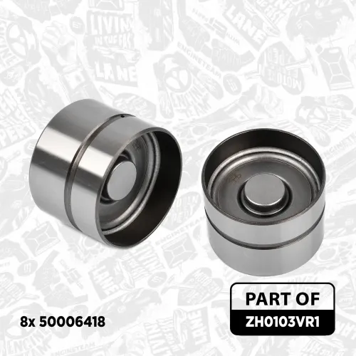 Ventilstößelsatz Einlassseite Auslassseite ET ENGINETEAM ZH0103VR1 Bild Ventilstößelsatz Einlassseite Auslassseite ET ENGINETEAM ZH0103VR1