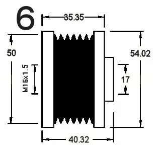 Generatorfreilauf AD KÜHNER 885400 Bild Generatorfreilauf AD KÜHNER 885400