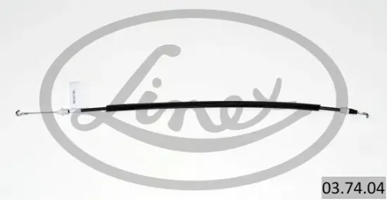 Seilzug, Türentriegelung rechts vorne LINEX 03.74.04 Bild Seilzug, Türentriegelung rechts vorne LINEX 03.74.04