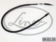 Seilzug, Feststellbremse links LINEX 09.01.35