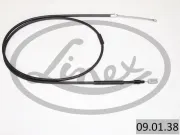 Seilzug, Feststellbremse rechts LINEX 09.01.38