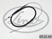 Seilzug, Feststellbremse rechts links LINEX 09.01.69